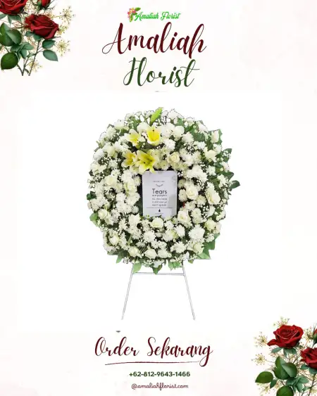 Krans Bunga Duka Saptosari