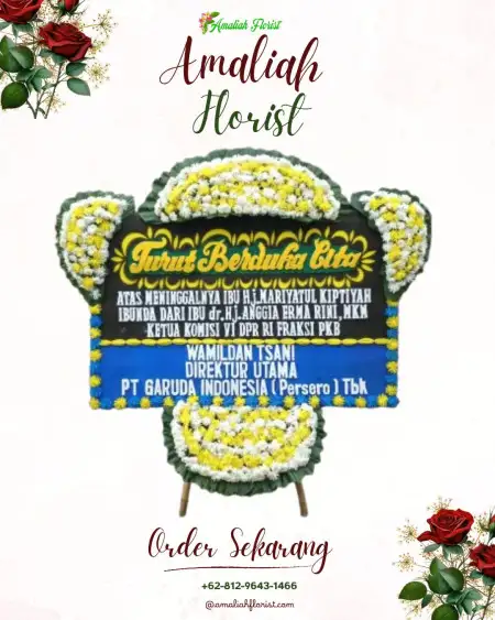 Papan Bunga Duka Saptosari